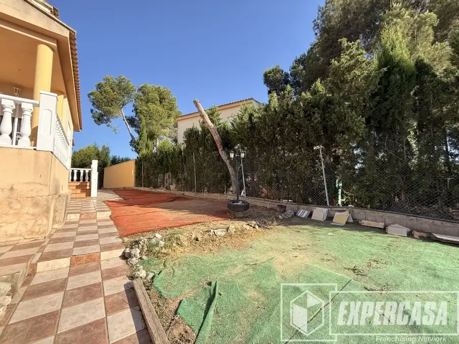 Vista exterior de Casa o chalet en venta en Vilamarxant con Aire acondicionado, Calefacción y Terraza