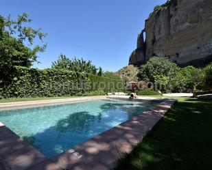 Jardí de Casa o xalet en venda en Ronda amb Aire condicionat, Terrassa i Piscina