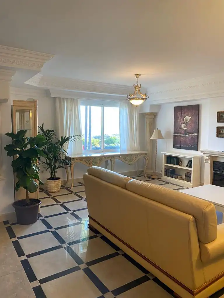 Living room of Houses for sale in Marbella  with Air Conditioner, Private garden and Terrace