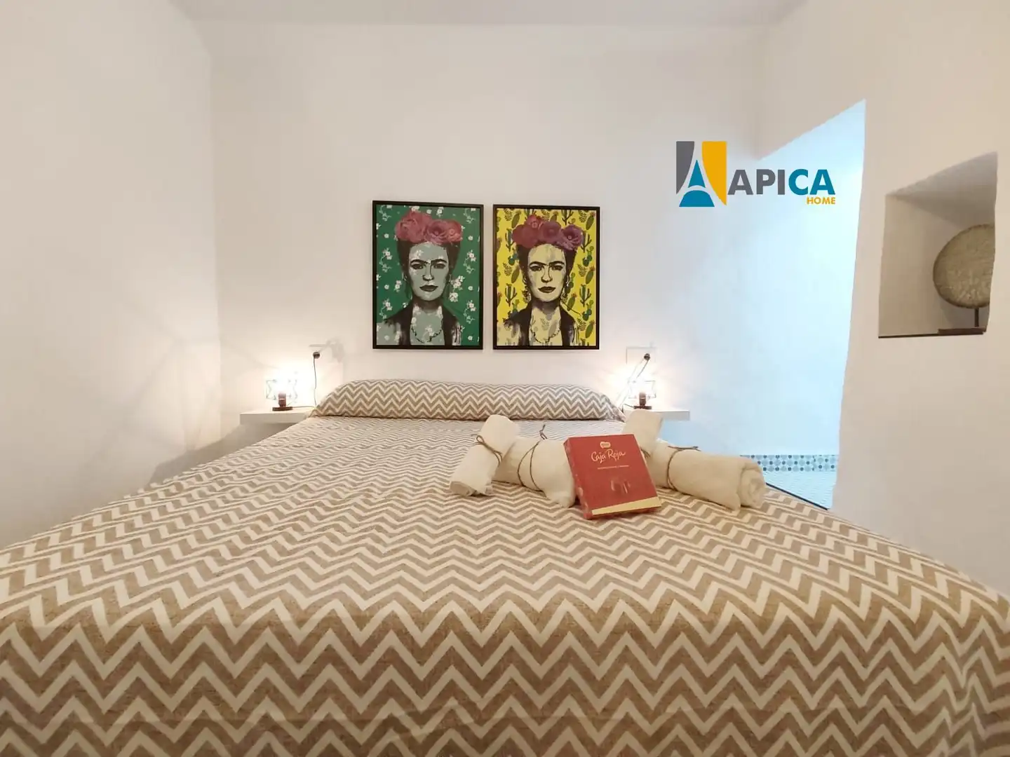 Schlafzimmer von Wohnung zum Verkauf in Vejer de la Frontera mit Möbliert