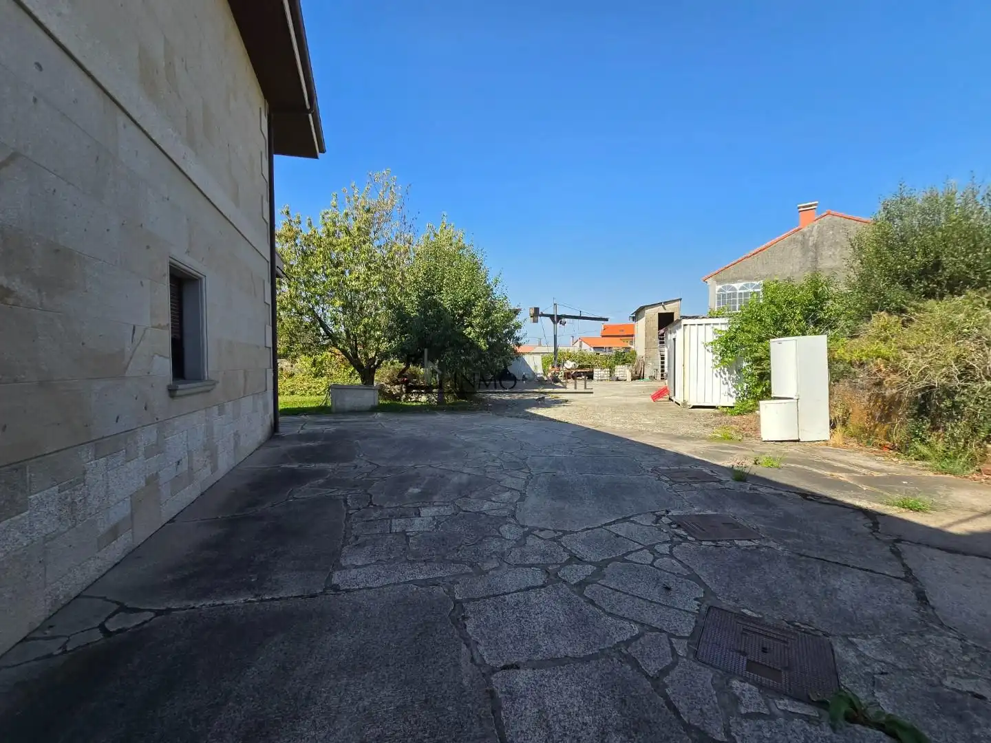 Vista exterior de Casa o xalet en venda en Valga amb Calefacció, Jardí privat i Terrassa