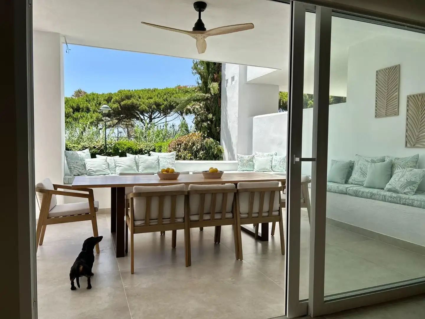 Terrace of Apartments for sale in Marbella  with Air Conditioner, Heating and Private garden