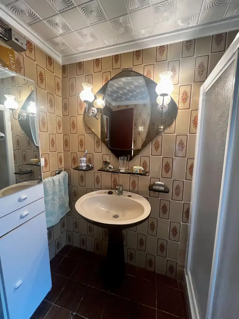 Baño de Finca rústica en venta en Biar con Calefacción, Terraza y Trastero