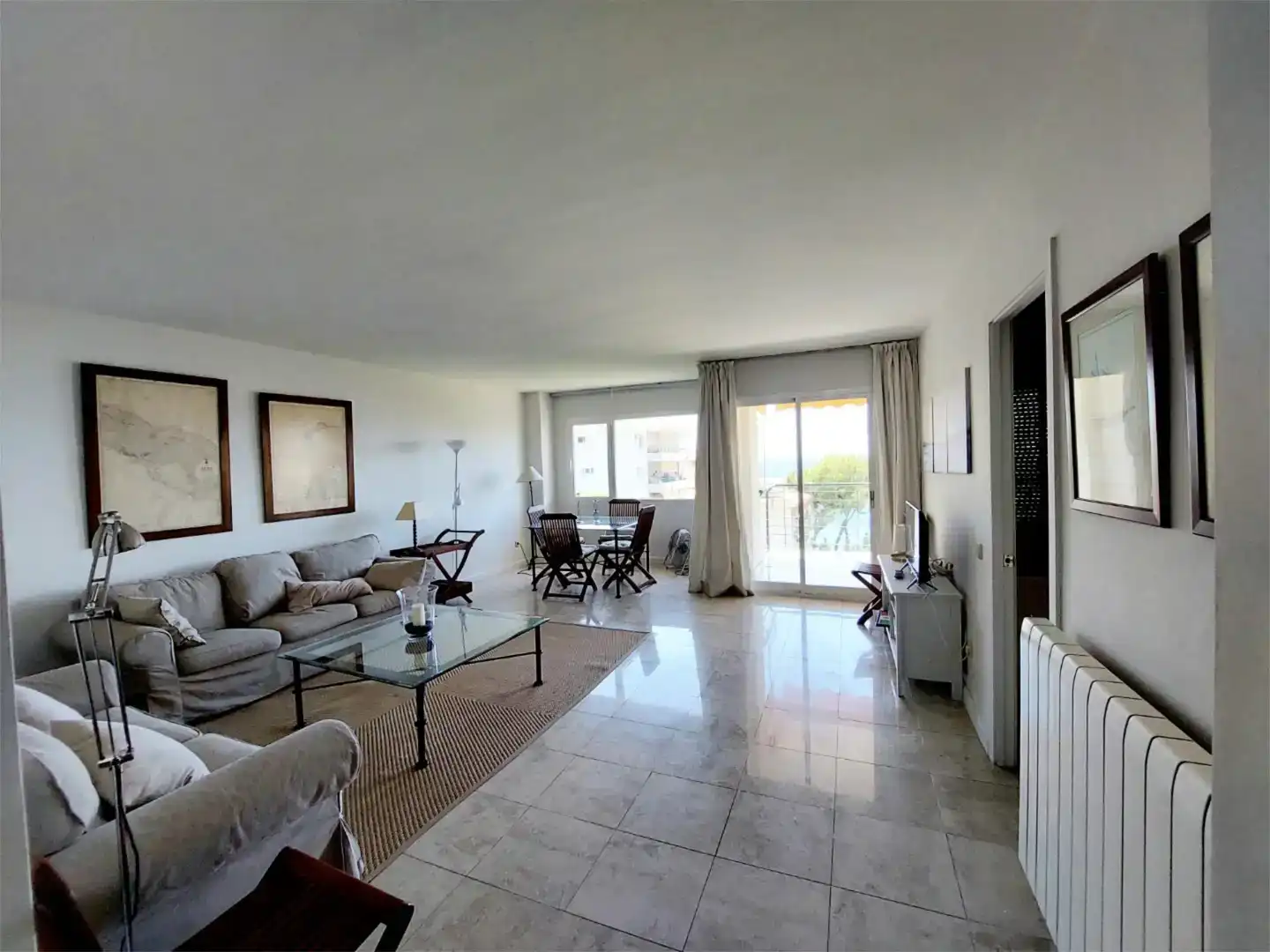 Sala d'estar de Àtic de lloguer en Calvià
