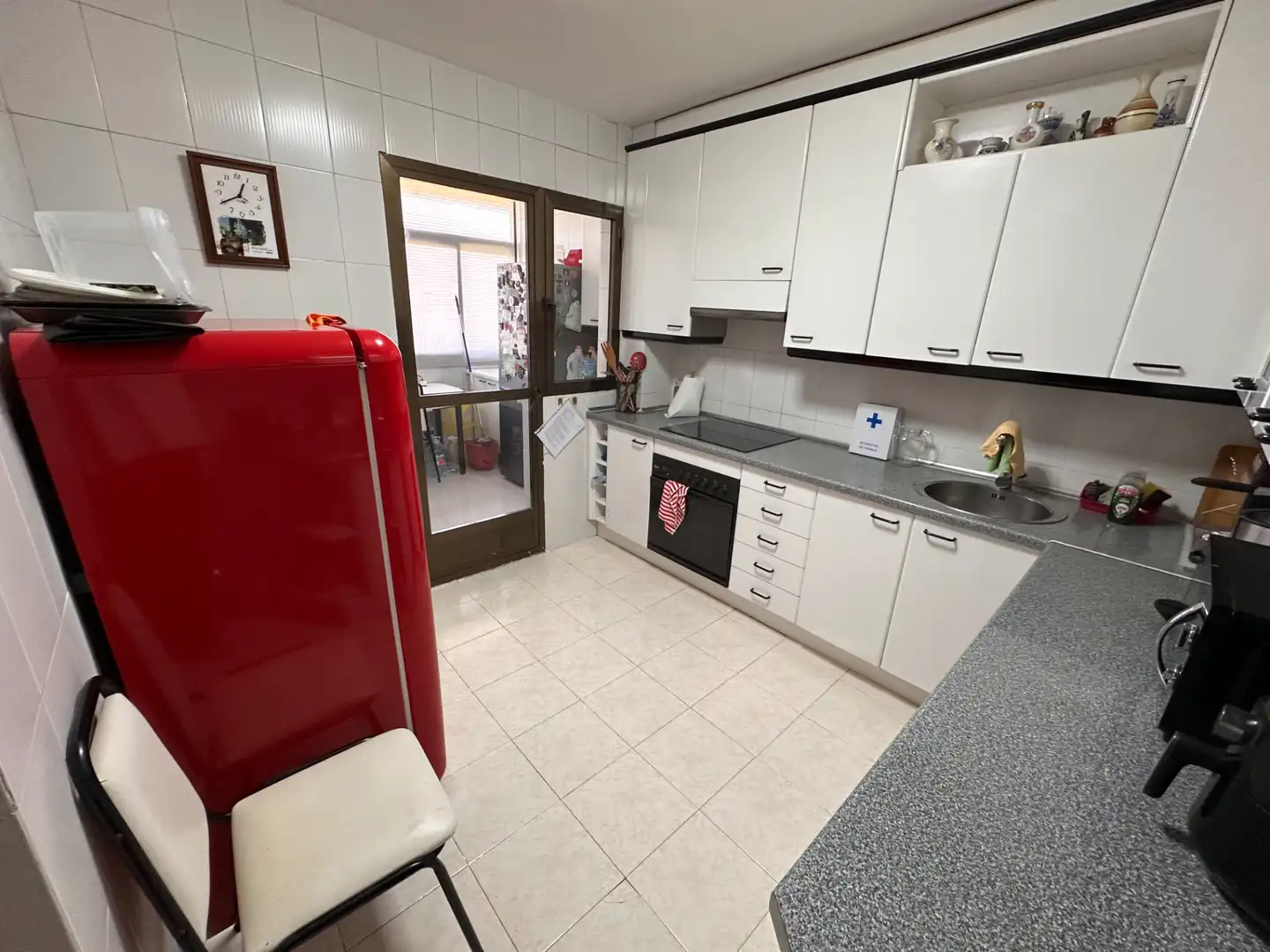 Küche von Wohnung zum Verkauf in Cuenca mit Heizung, Parkett und Terrasse