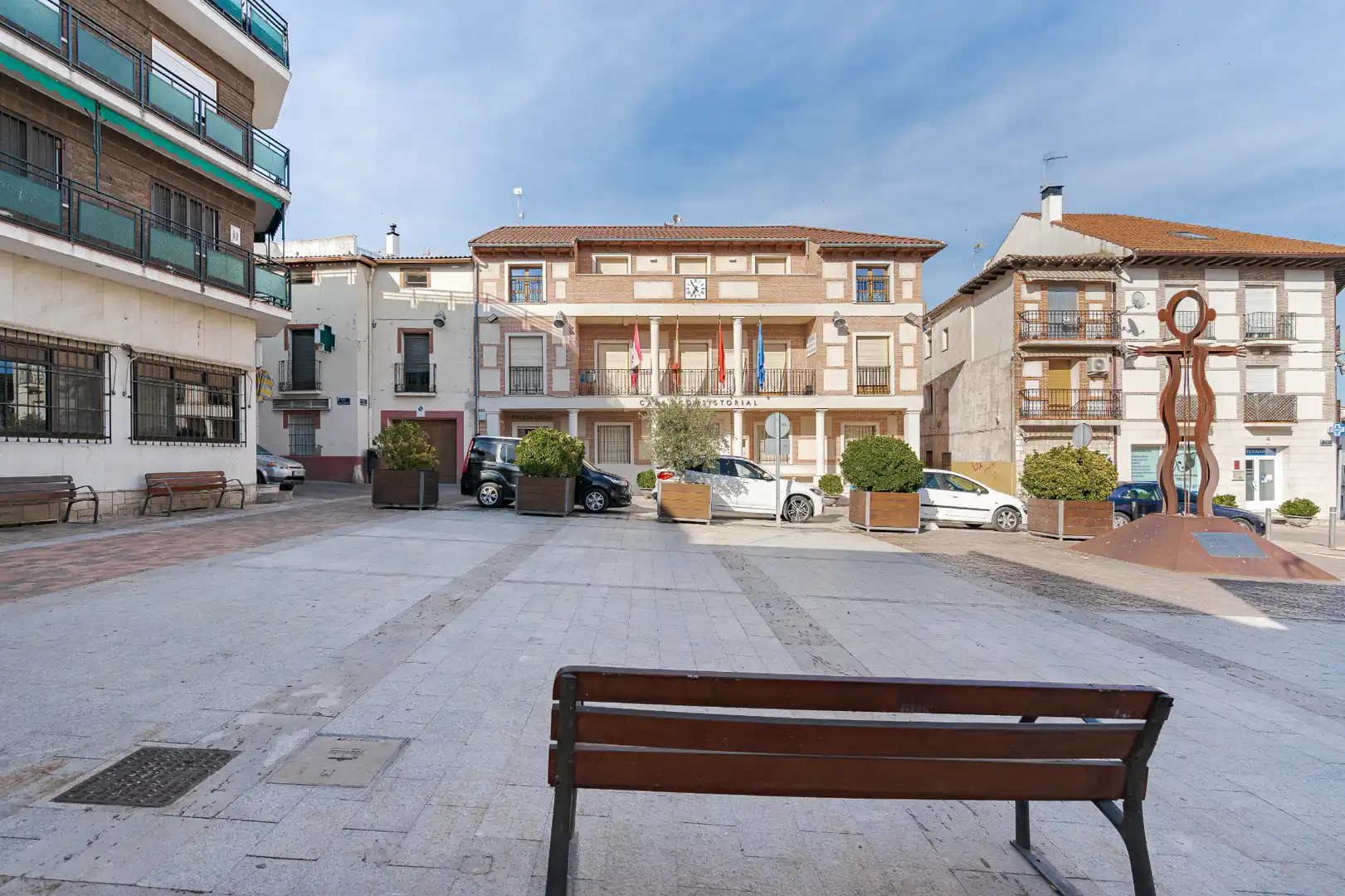 Vista exterior de Casa o xalet en venda en Tielmes amb Aire condicionat, Calefacció i Jardí privat