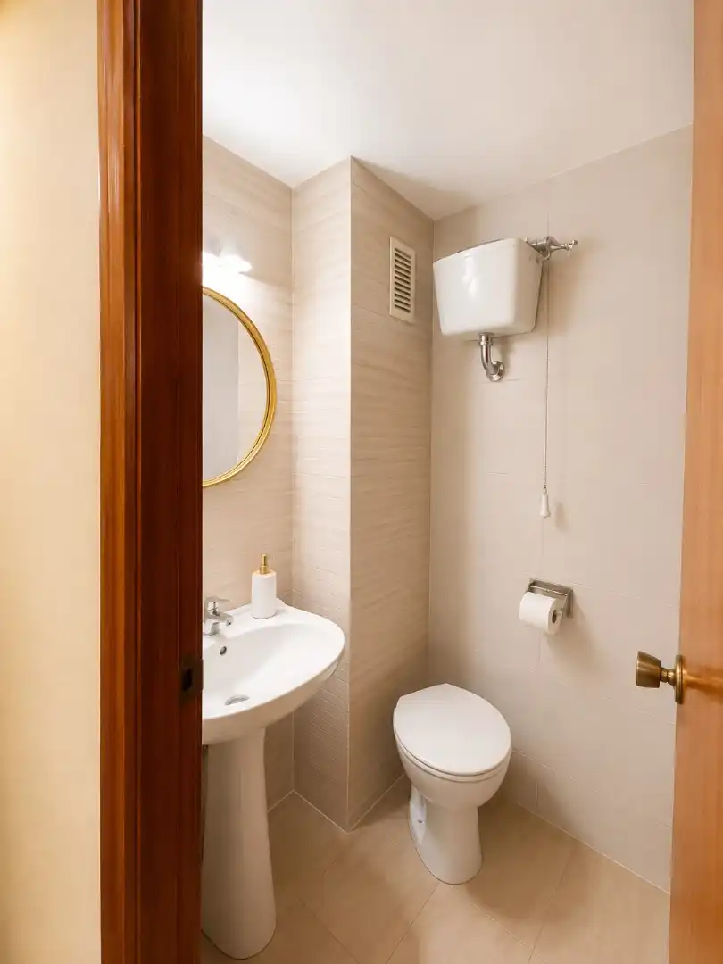 Bathroom of Flat for sale in Chiva  with Air Conditioner, Oven and Balcony