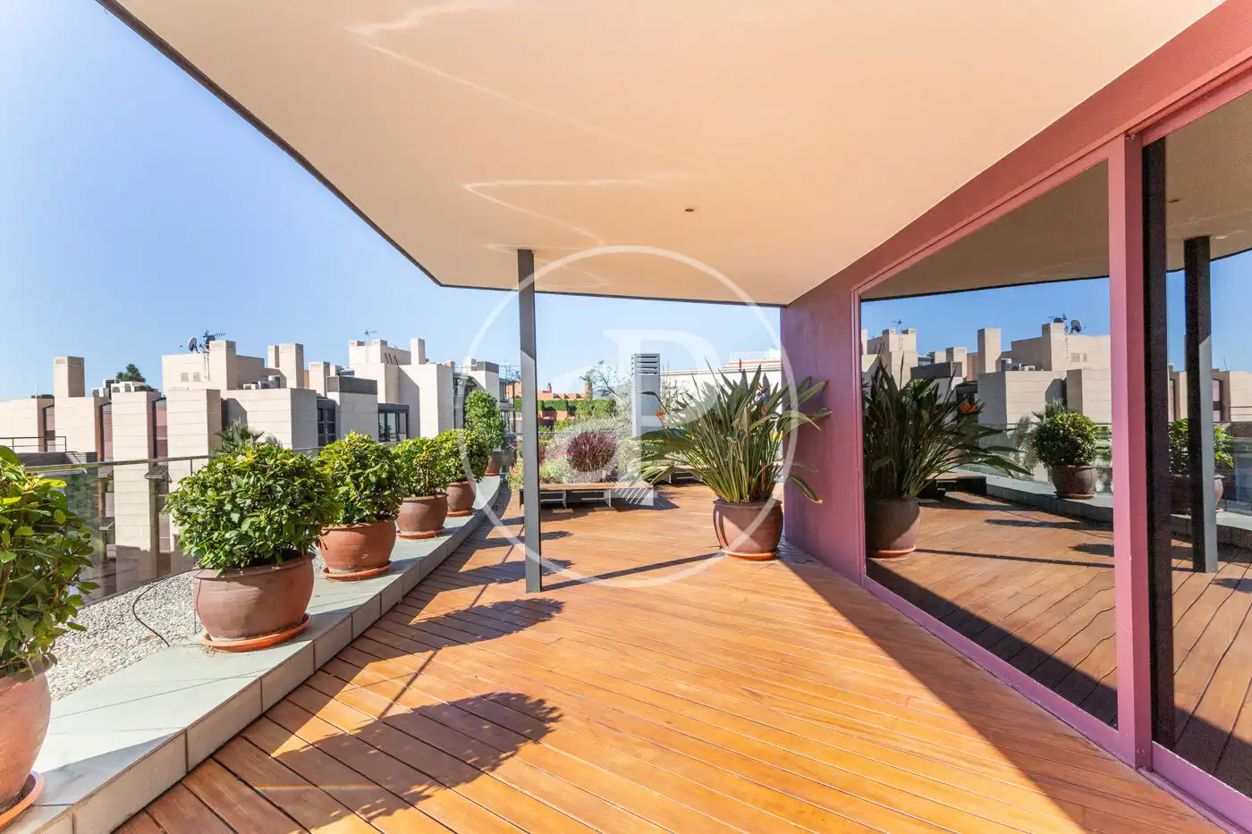 Terrace of Flat for rent in Barcelona  with Air Conditioner, Heating and Terrace