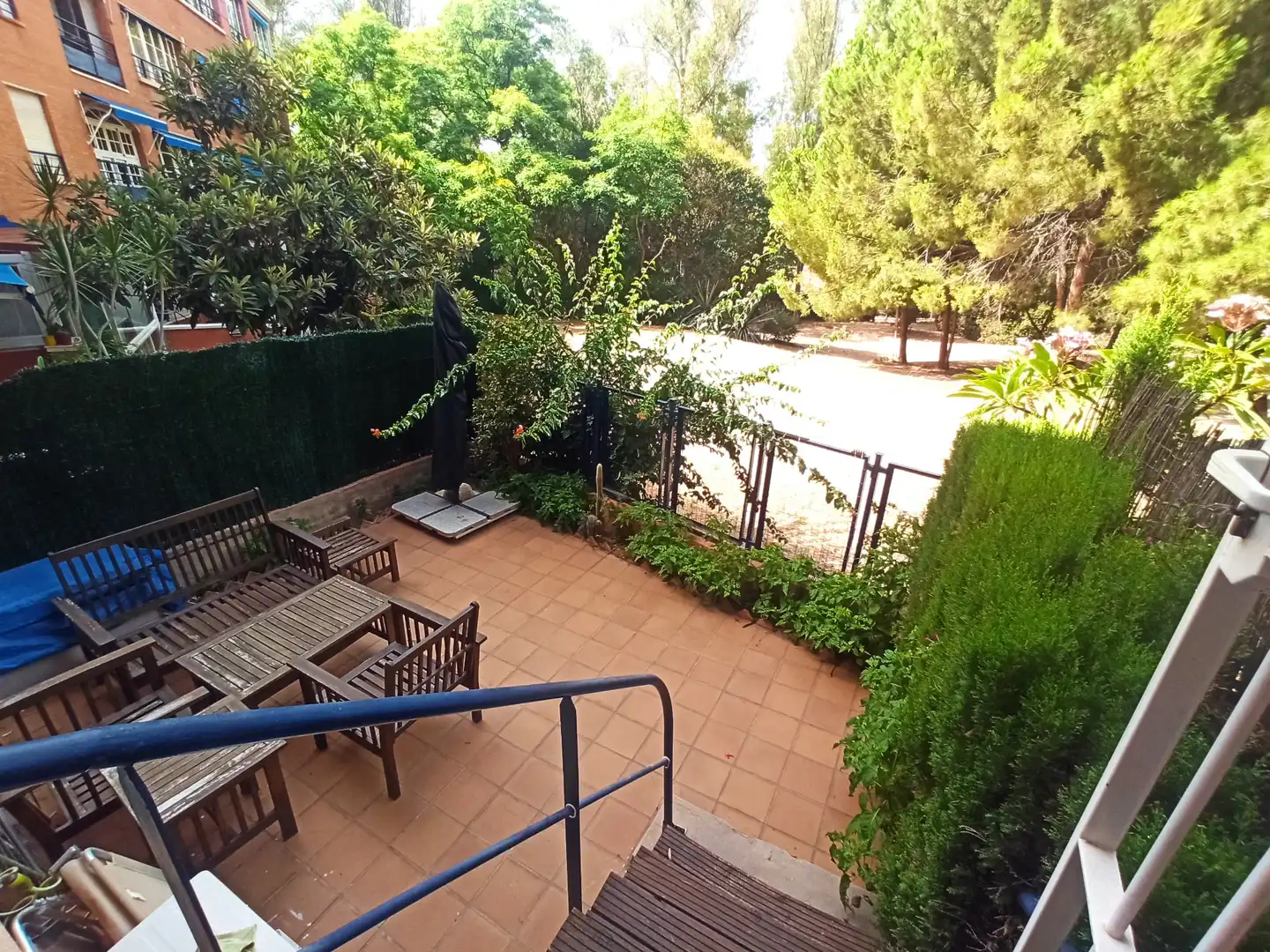 Garten von Wohnung zum Verkauf in Málaga mit Klimaanlage, Terrasse und Möbliert