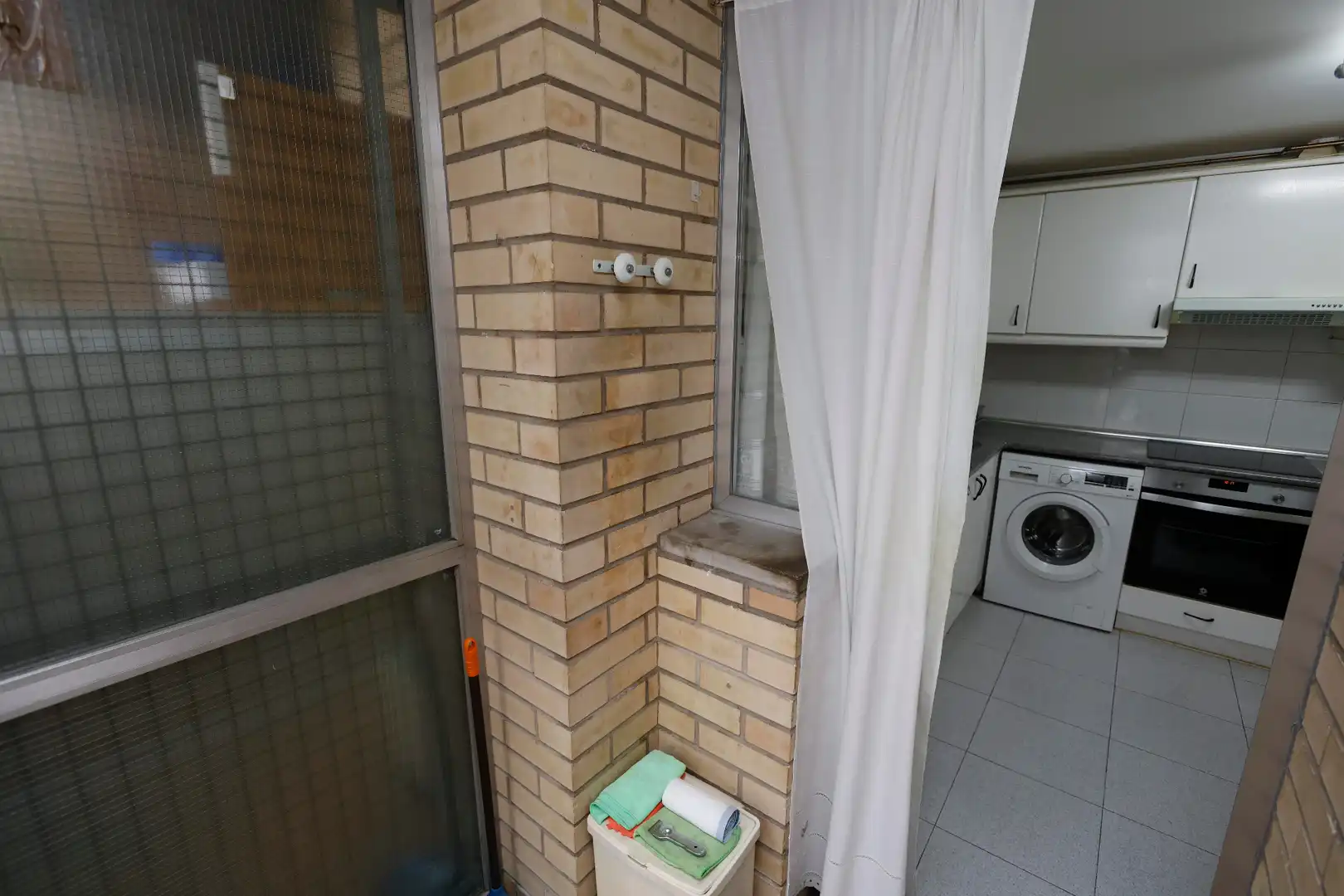 Balcony of Flat for sale in Delicias