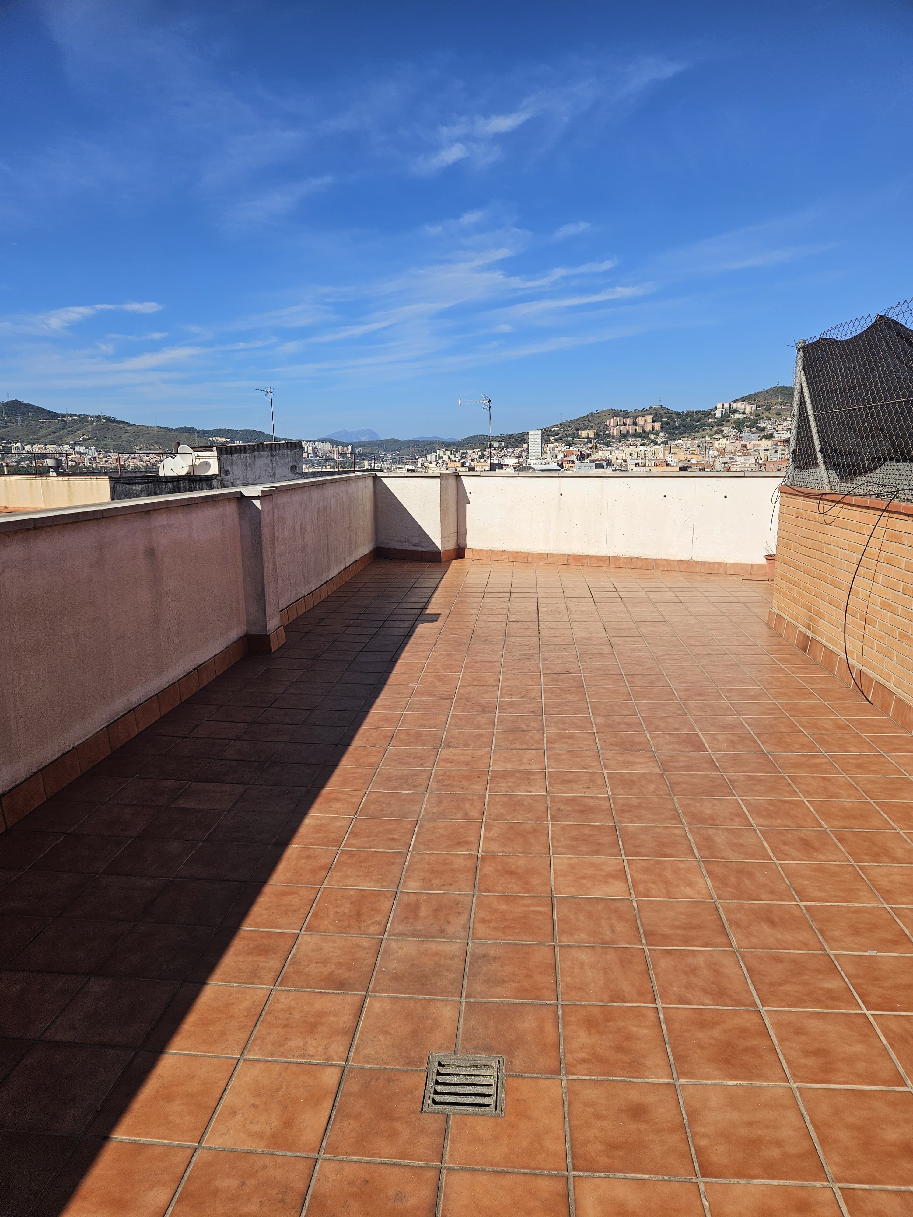 Terrace of Flat for sale in Santa Coloma de Gramenet  with Heating, Terrace and Storage room