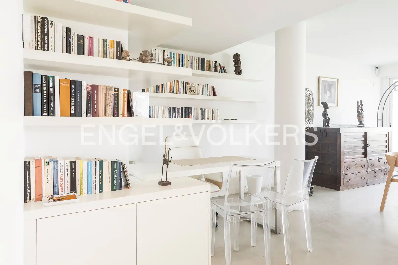 Esszimmer von Wohnung zur Miete in Barcelona mit Klimaanlage, Heizung und Parkett