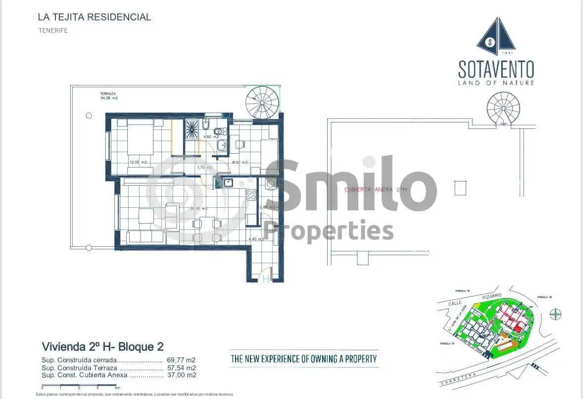 Àtic amb piscina en venda a Pizarro 2, imagen 4