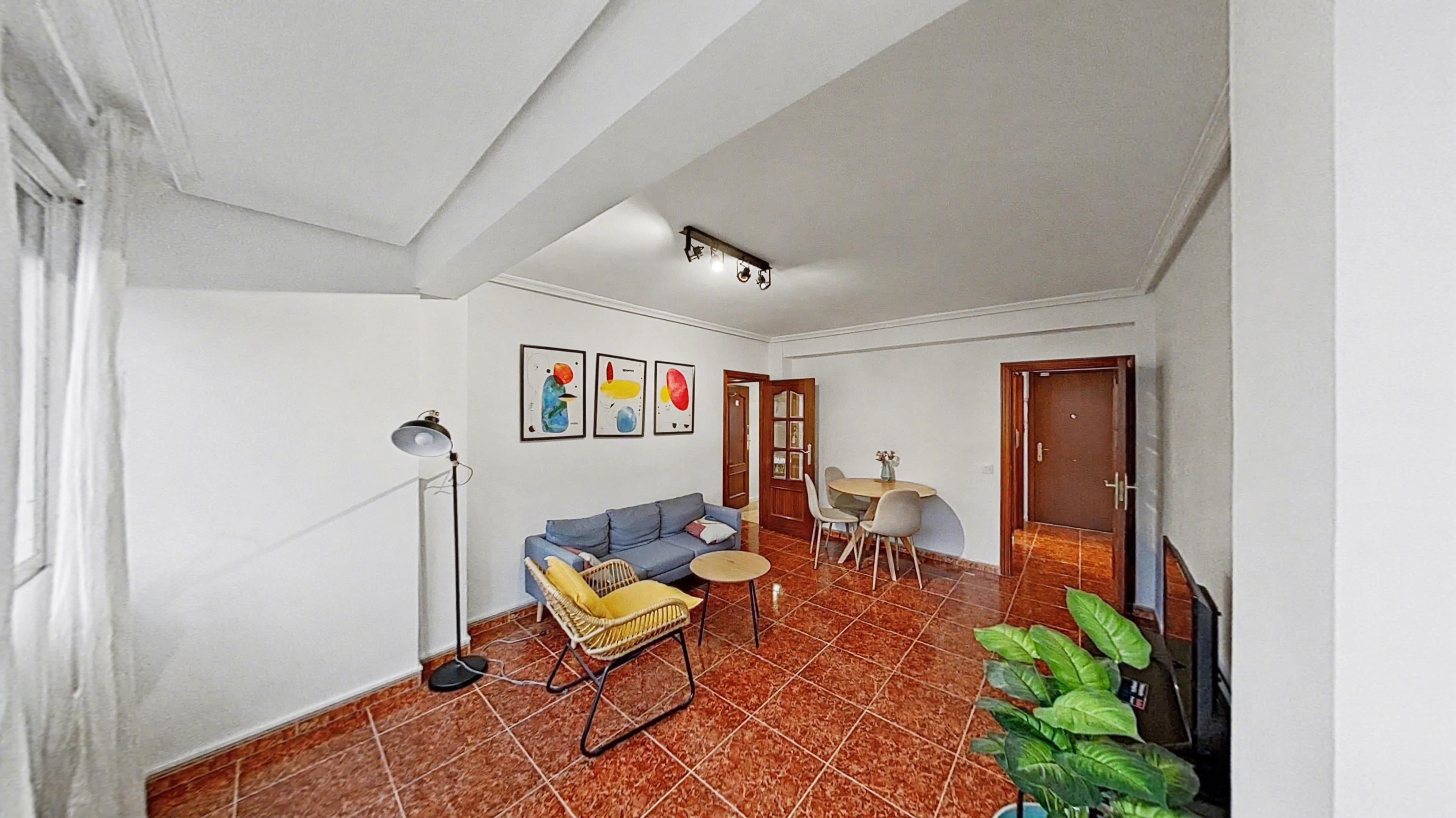 Living room of Flat to rent in Alcorcón  with Furnished, Oven and Washing machine