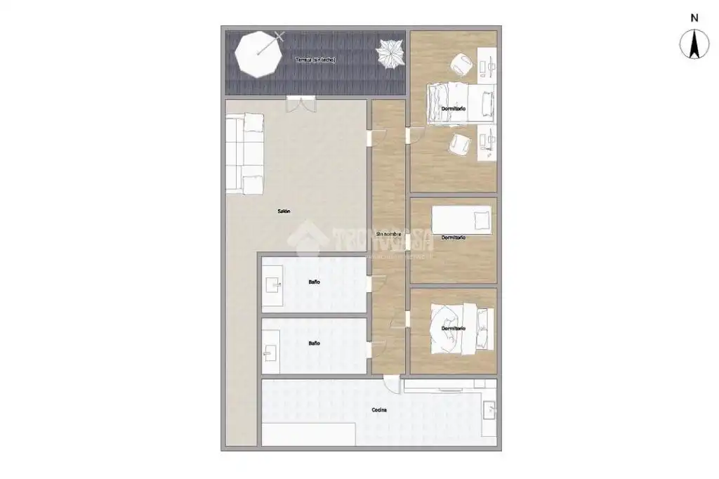 Piso en venta en Roquetas de Mar con Aire acondicionado y Piscina comunitaria