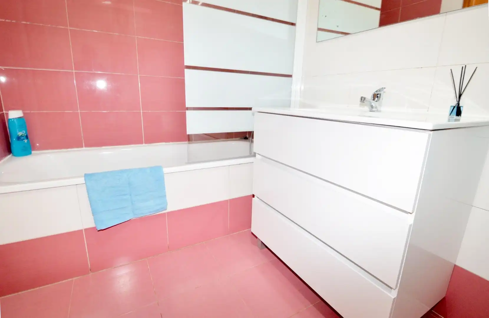 Badezimmer von Wohnung zur Miete in Aldealengua mit Heizung, Terrasse und Möbliert