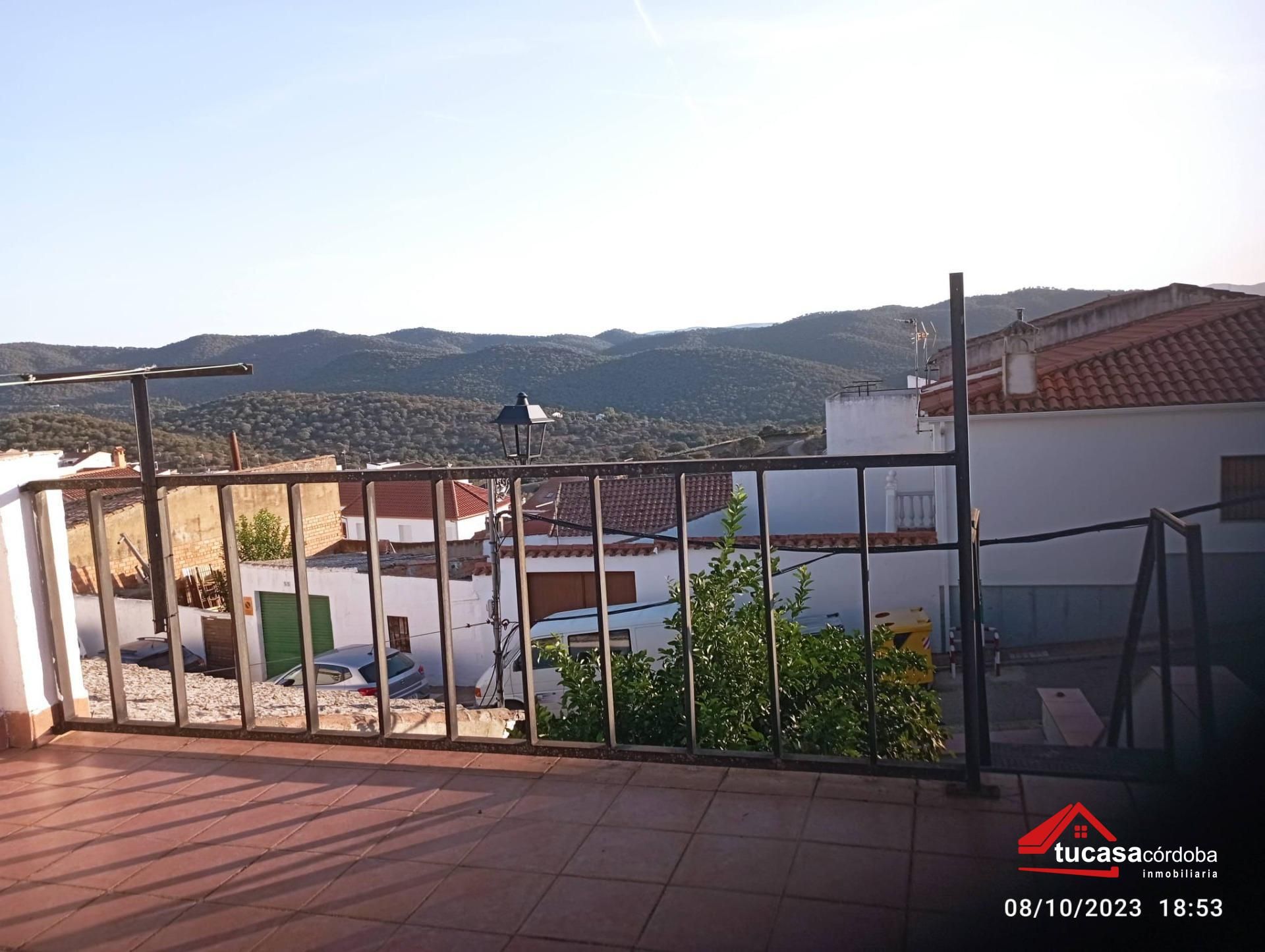 Vista exterior de Casa o chalet en venta en Villaharta con Aire acondicionado, Terraza y Amueblado