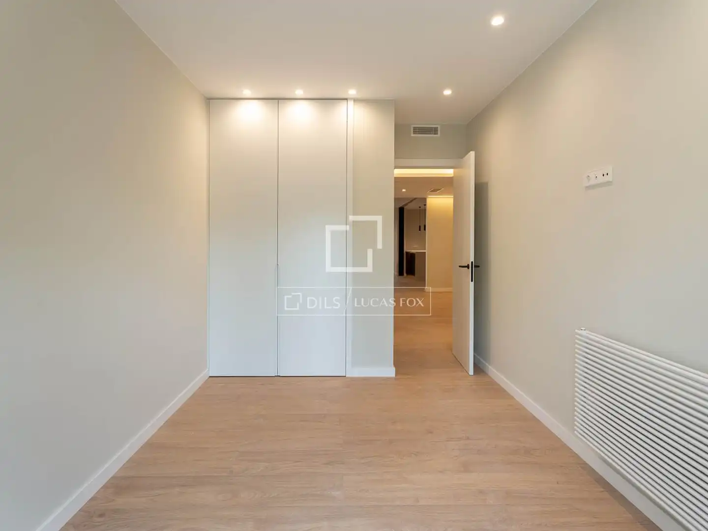 Schlafzimmer von Wohnung zur Miete in Barcelona mit Klimaanlage und Heizung