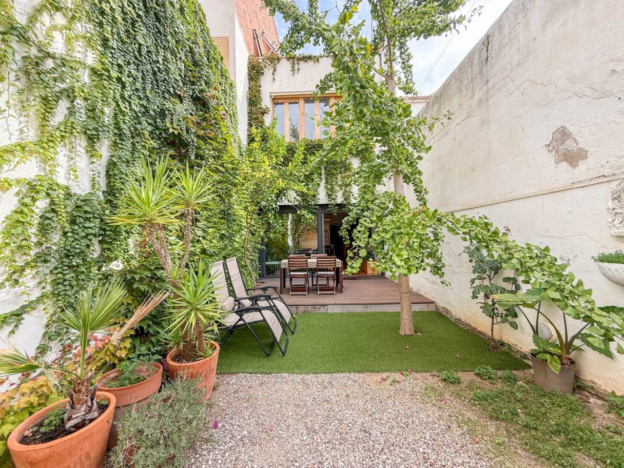 Terraza de Casa o chalet en venta en Terrassa con Calefacción, Jardín privado y Parquet