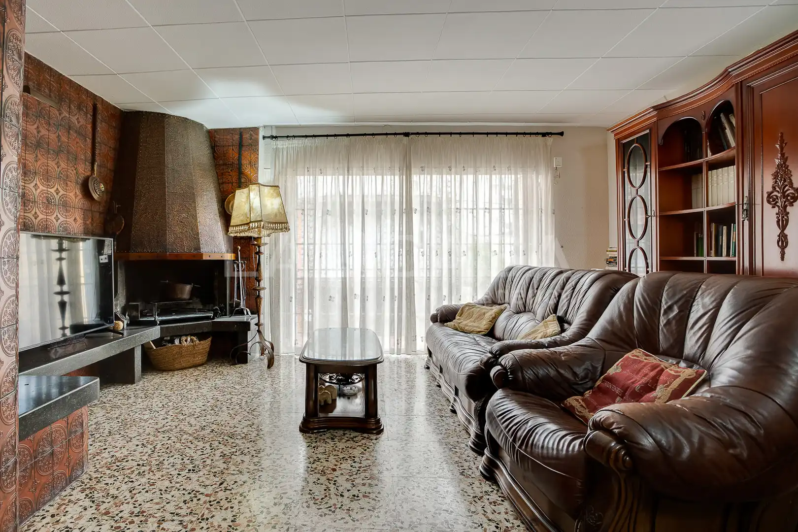 Sala d'estar de Dúplex en venda en Granollers amb Aire condicionat, Calefacció i Terrassa
