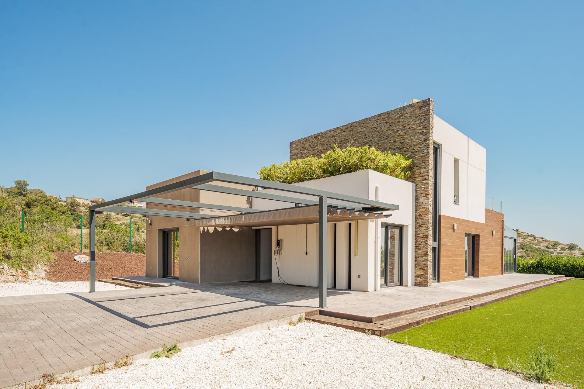 Vista exterior de Casa o xalet en venda en Olesa de Bonesvalls amb Aire condicionat, Calefacció i Jardí privat