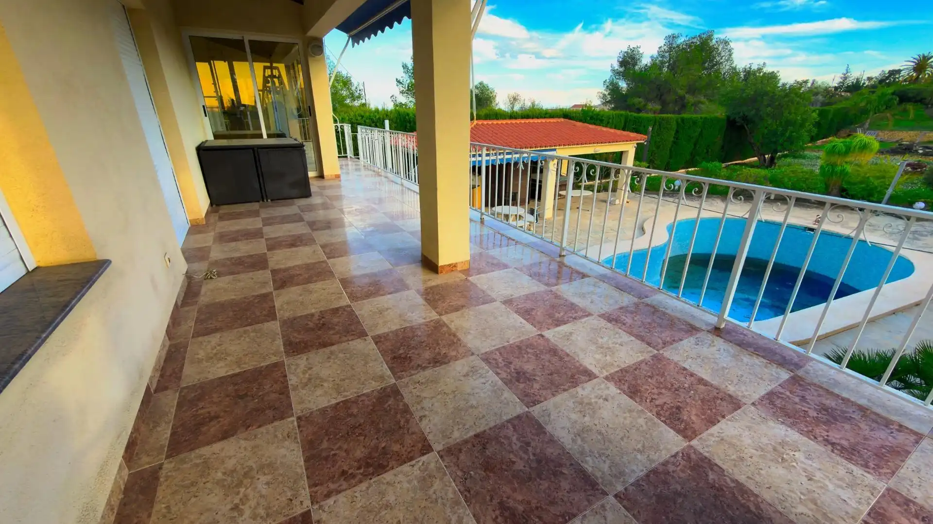 Terraza de Casa o chalet en venta en La Nucia con Aire acondicionado, Jardín privado y Terraza