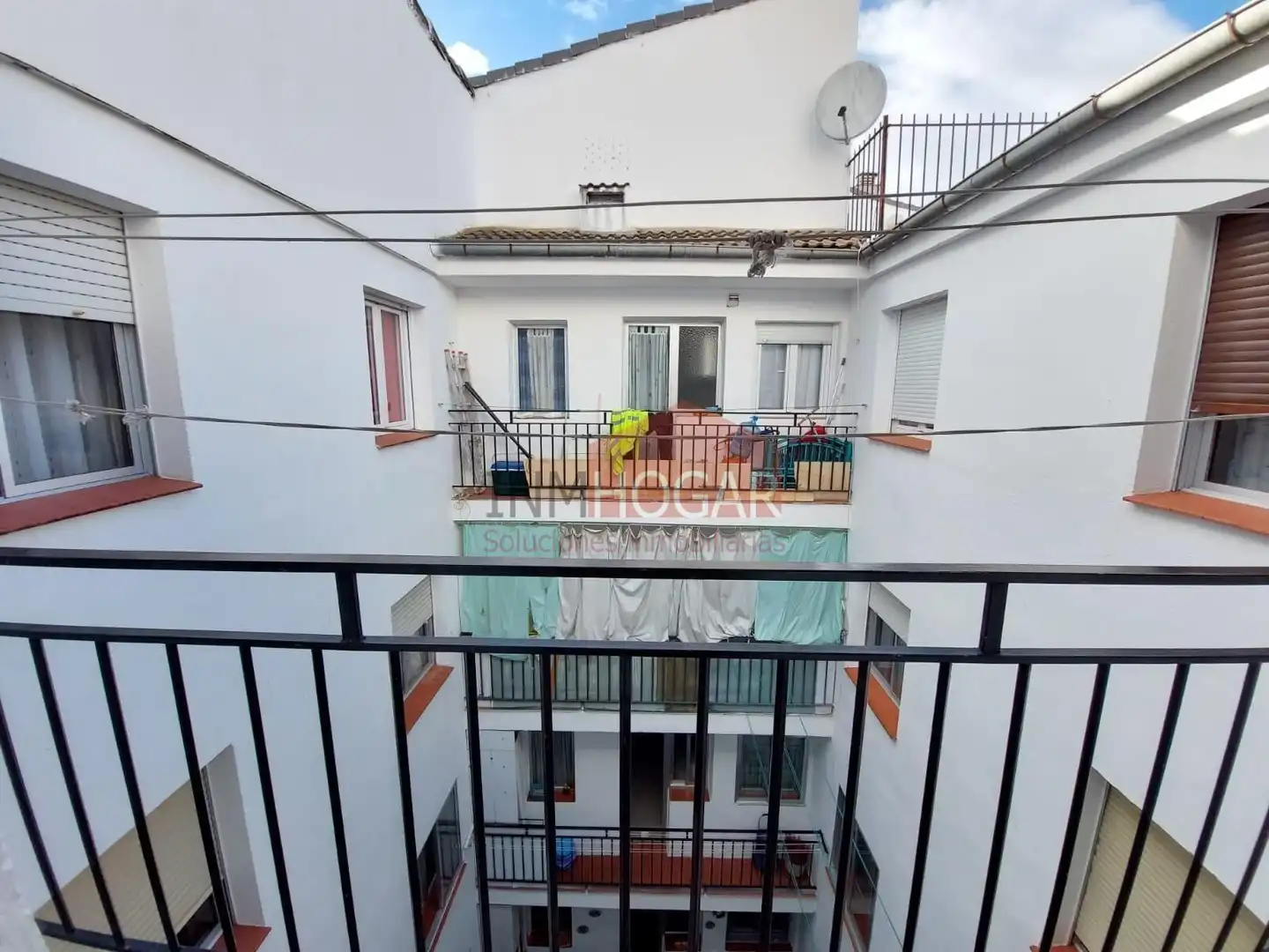 Terrassa de Pis de lloguer en Ávila amb Parquet, Terrassa i Moblat