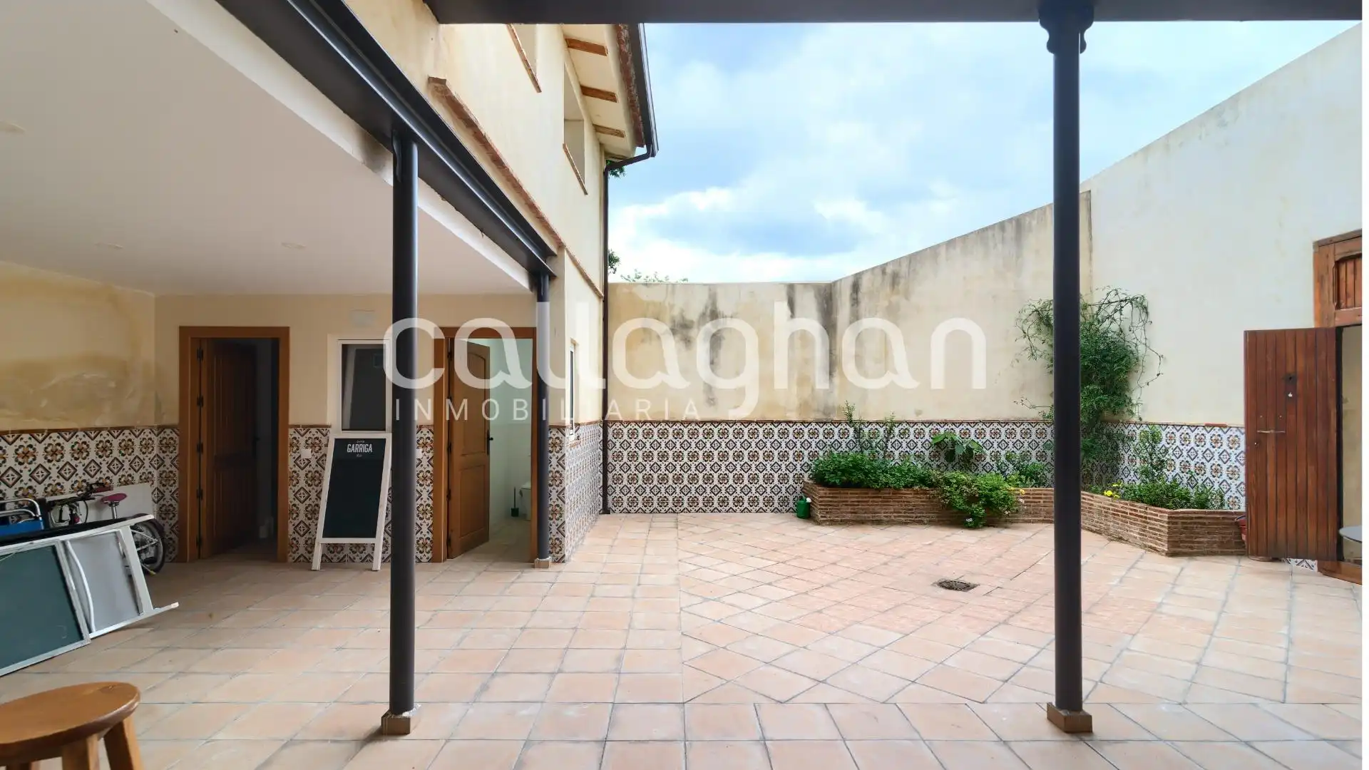 Terraza de Casa o chalet en venta en Alzira con Calefacción, Jardín privado y Terraza