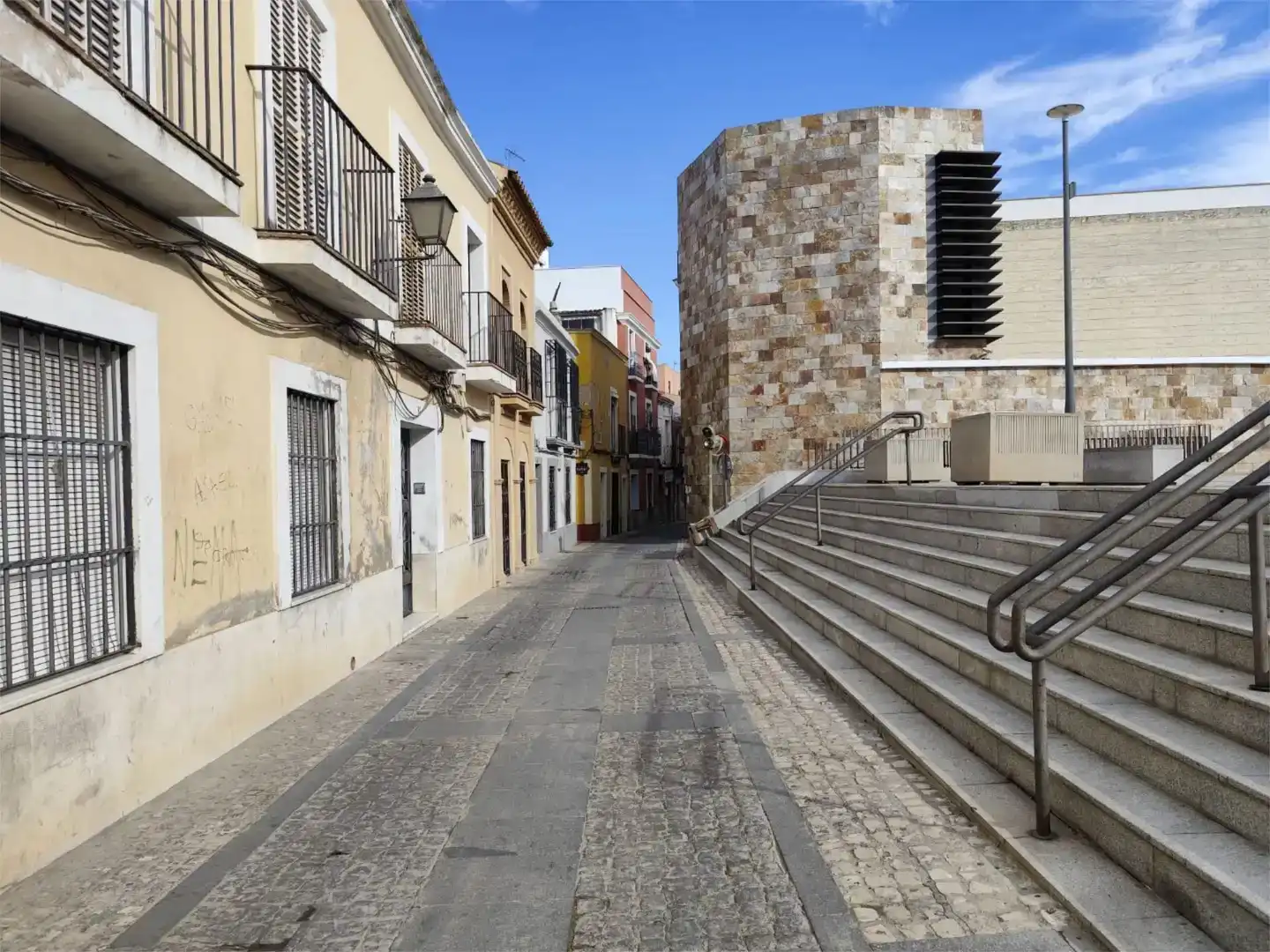 Vista exterior de Apartament en venda en Badajoz Capital amb Aire condicionat