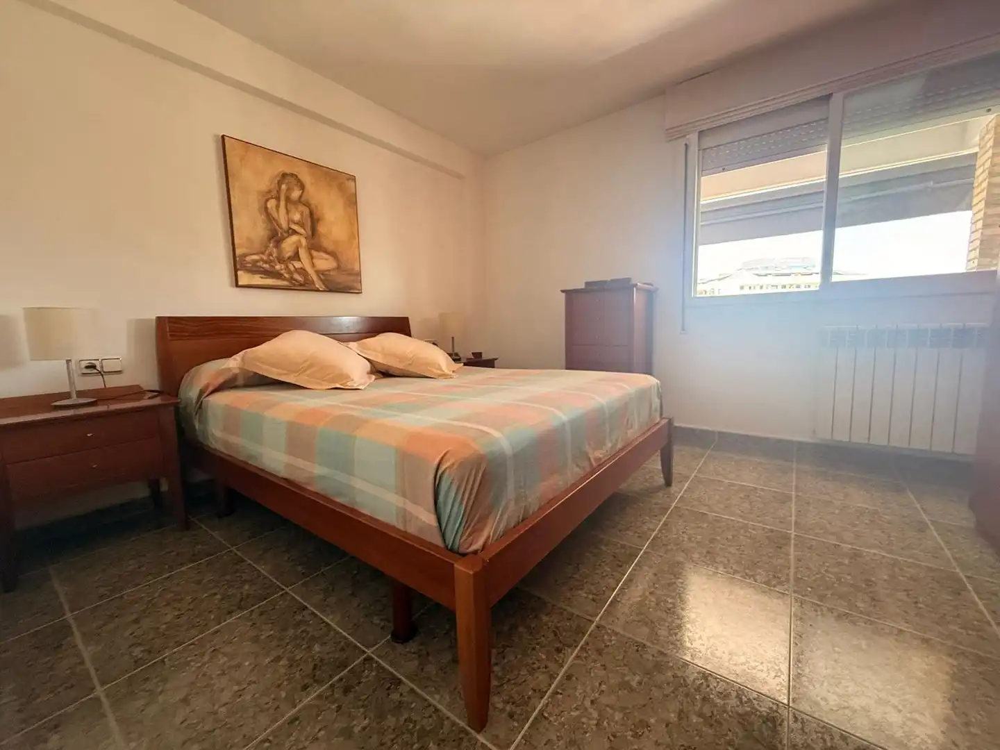 Schlafzimmer von Wohnung zum Verkauf in Cornellà de Llobregat mit Heizung und Balkon