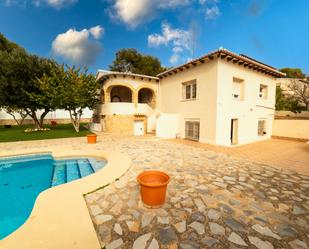 Swimming pool of Country house for sale in Jávea / Xàbia  with Air Conditioner, Terrace and Swimming Pool