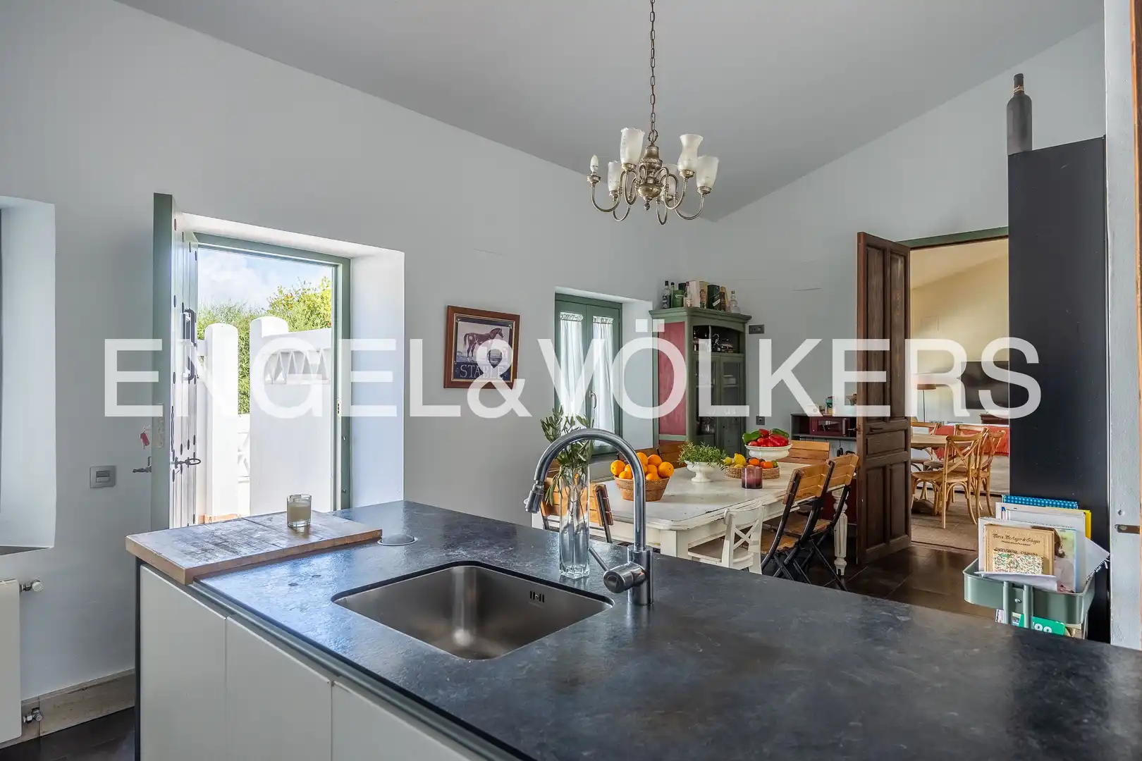 Cocina de Finca rústica en venta en Aljaraque con Aire acondicionado, Calefacción y Jardín privado
