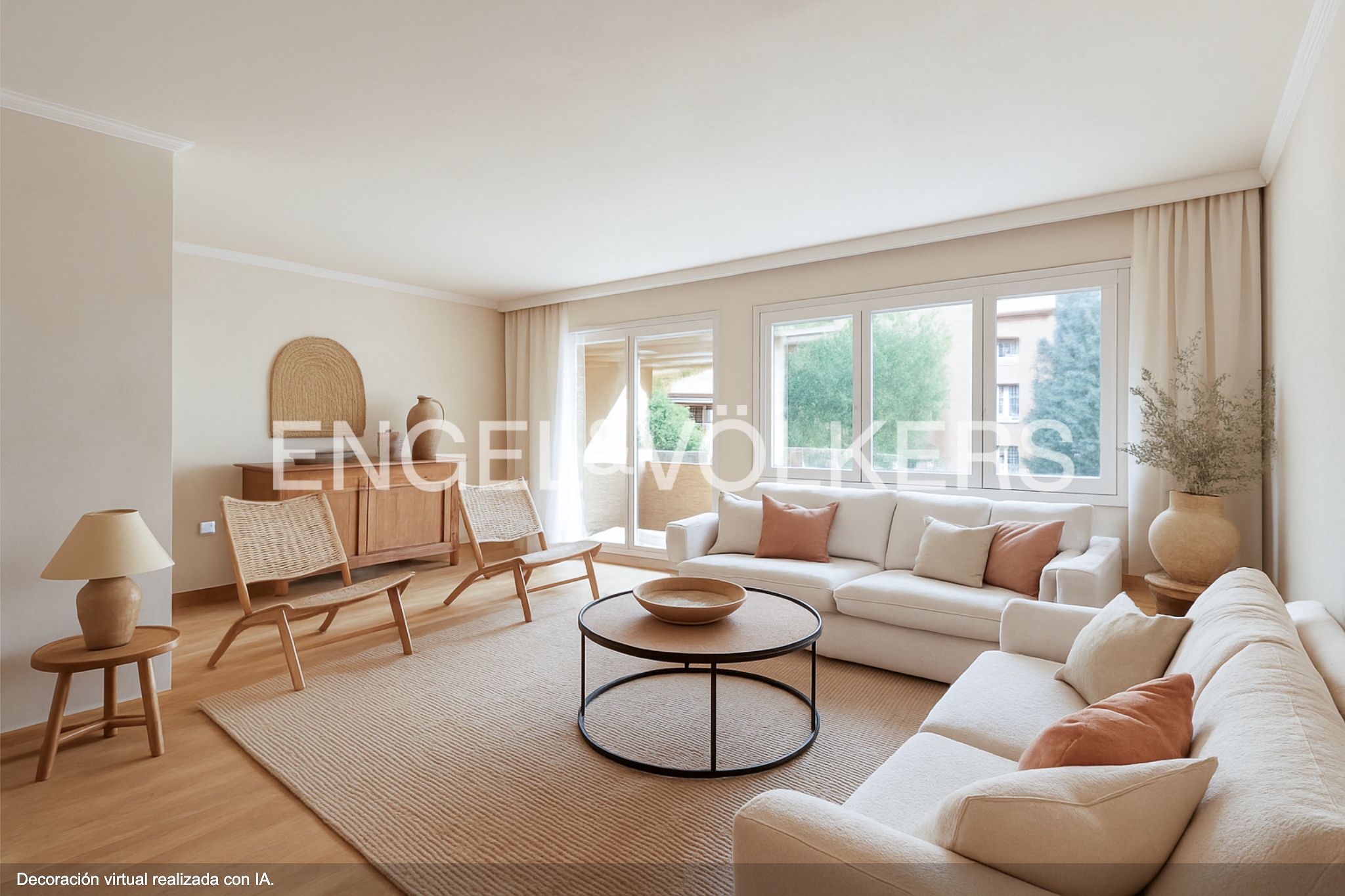 Sala d'estar de Apartament en venda en  Barcelona Capital amb Calefacció, Parquet i Terrassa