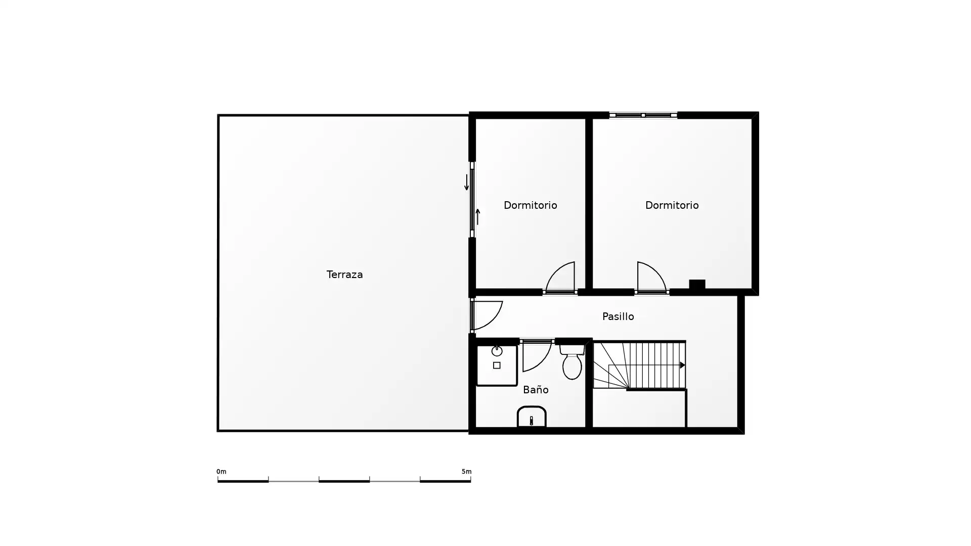 Duplexes for sale in Fraga  with Air Conditioner, Heating and Parquet flooring