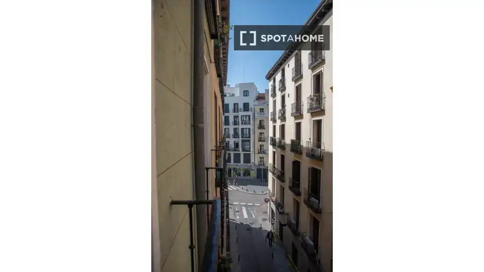 Exterior view of Flat for share in Madrid  with Air Conditioner, Heating and Terrace
