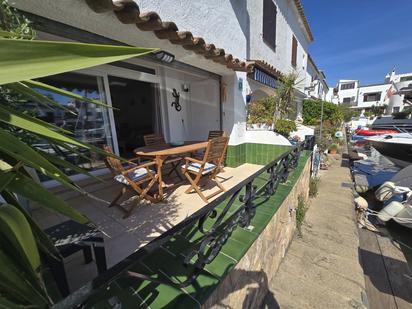 Terrassa de Casa adosada en venda en Empuriabrava amb Aire condicionat, Calefacció i Terrassa