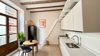 Kitchen of Flat for sale in  Valencia Capital  with Heating, Parquet flooring and Balcony