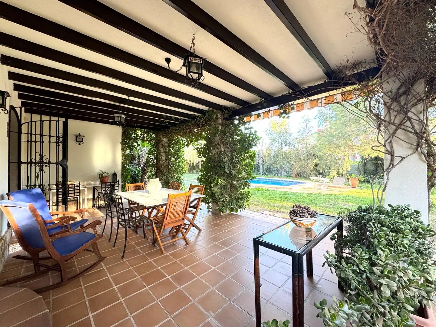 Terrace of Houses for sale in Mutxamel  with Air Conditioner, Private garden and Terrace