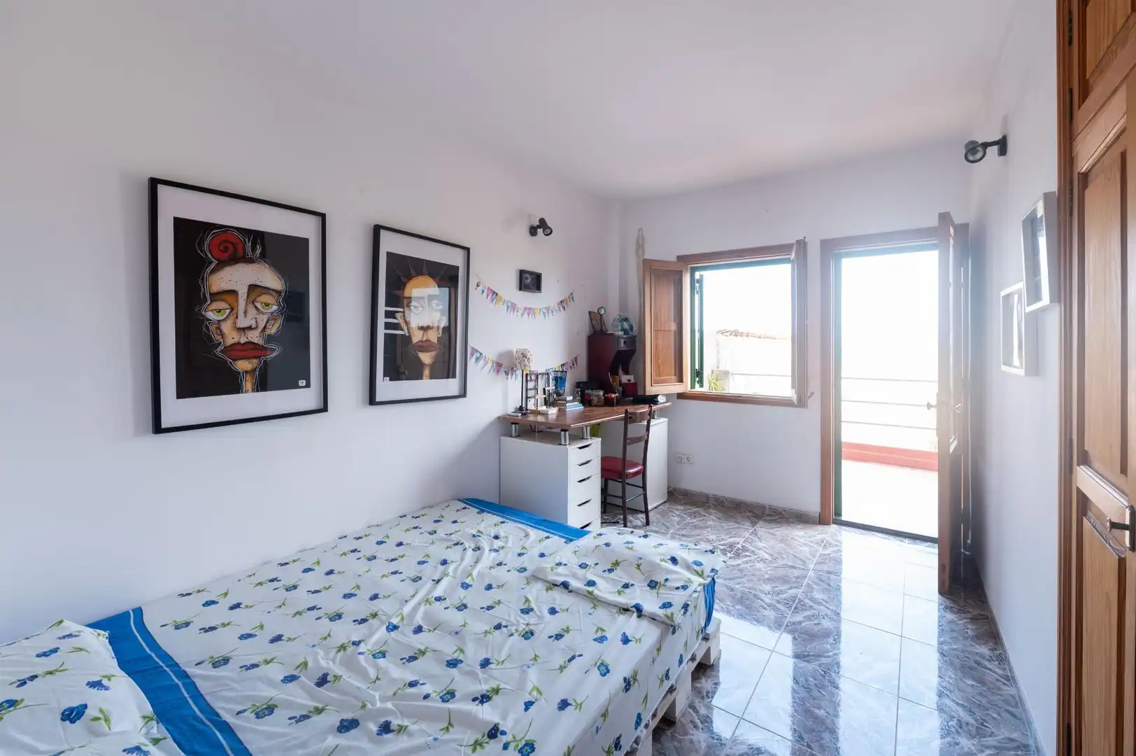 Bedroom of Houses for sale in Sineu  with Air Conditioner, Heating and Terrace