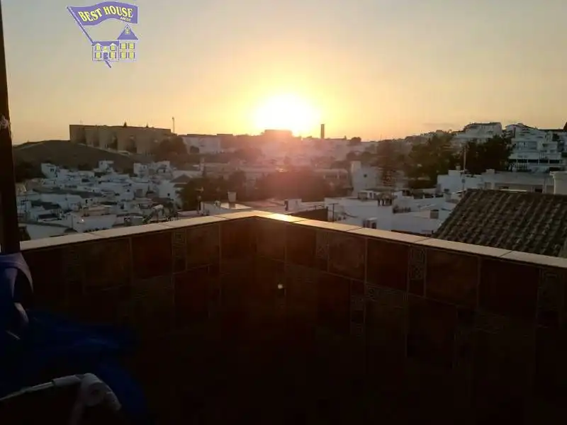 Terrassa de Casa adosada en venda en Arcos de la Frontera amb Moblat