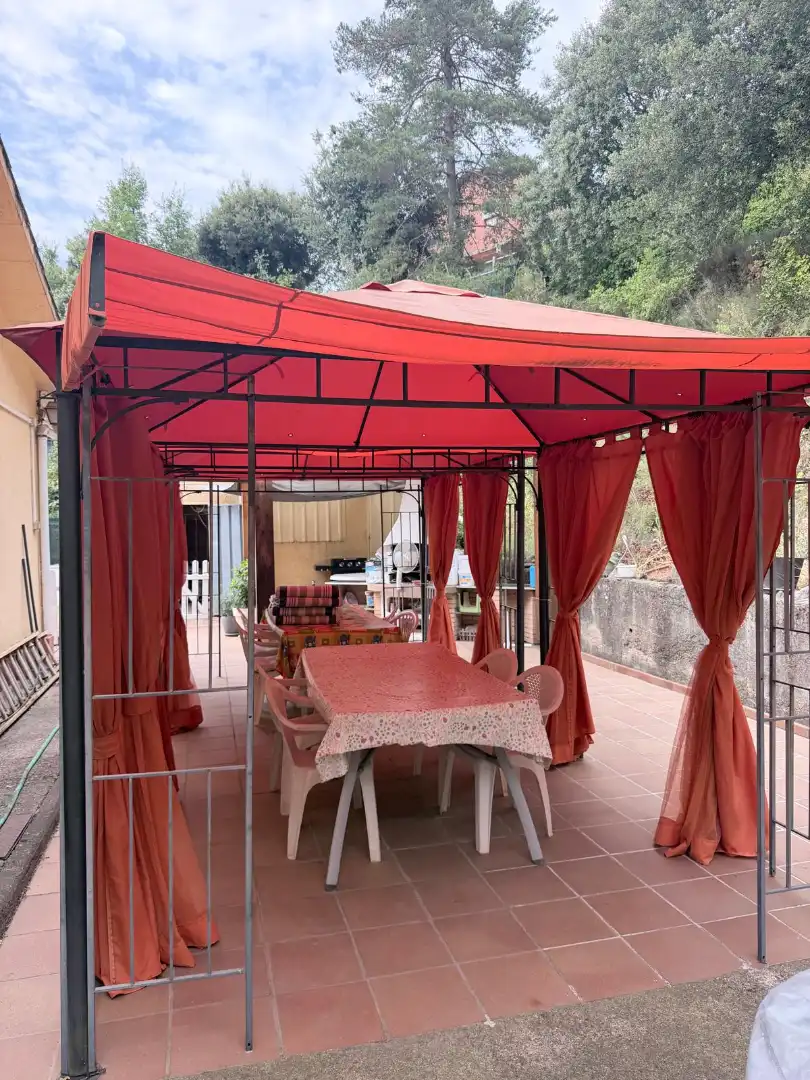 Terrassa de Casa o xalet en venda en Cercs amb Aire condicionat, Calefacció i Jardí privat