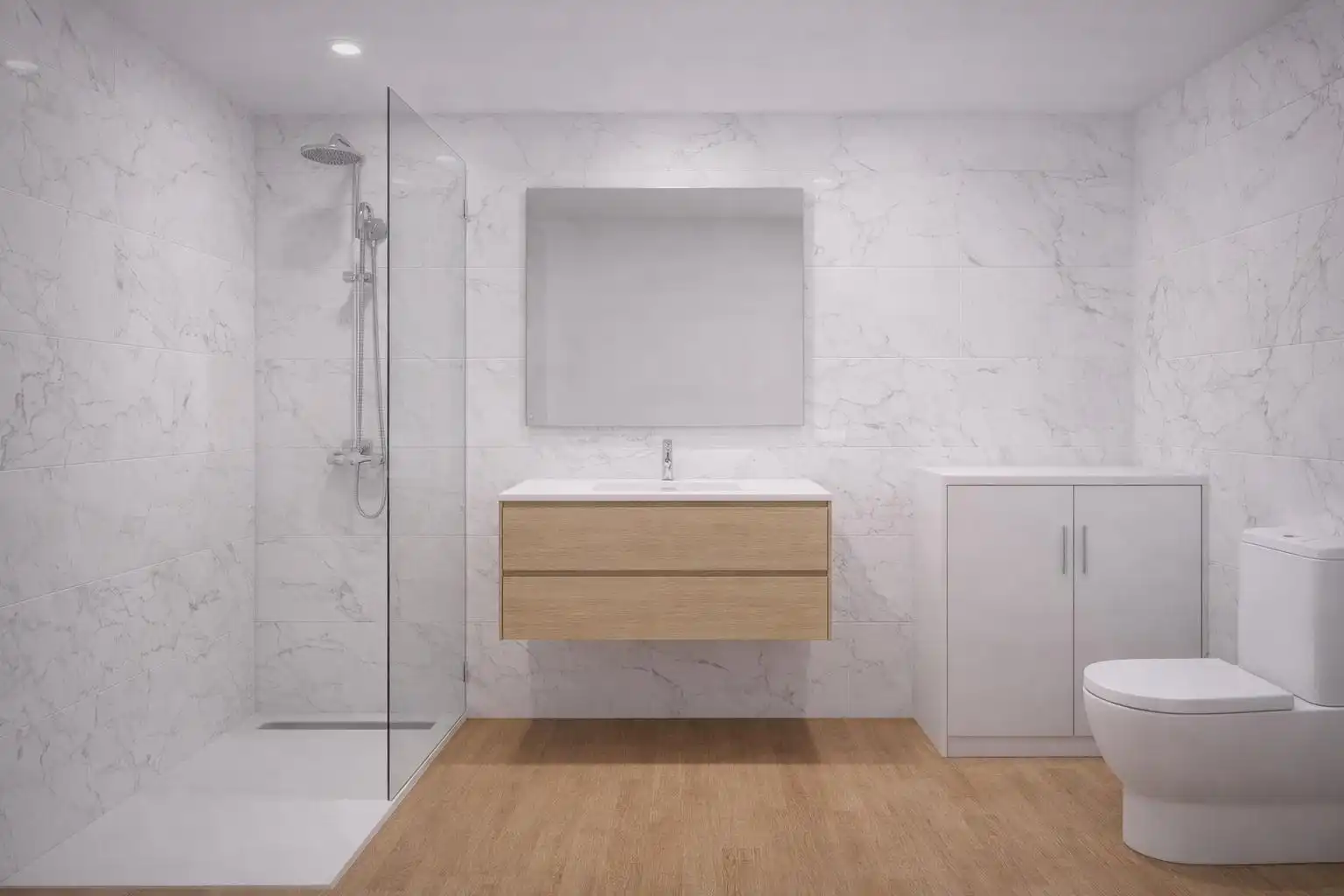 Badezimmer von Erdgeschoss zum Verkauf in Elche / Elx mit Klimaanlage