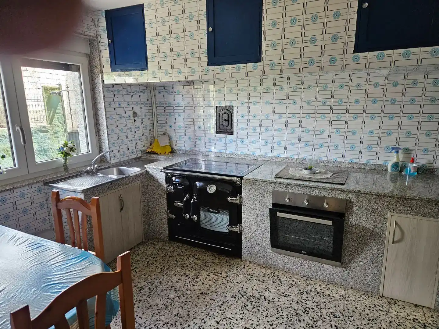 Cocina de Casa o chalet en venta en Mazaricos con Jardín privado, Trastero y Amueblado