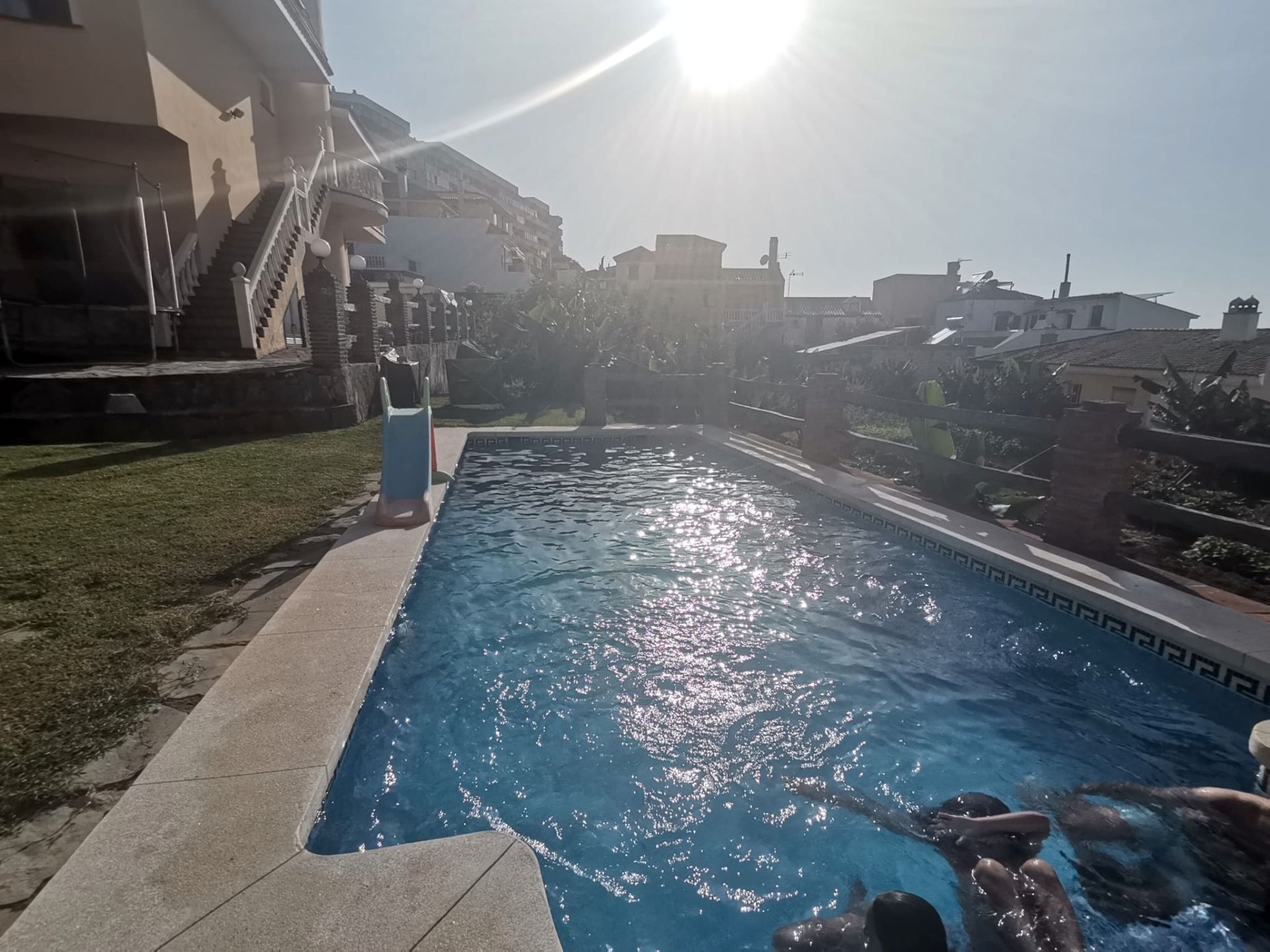Piscina de Casa o xalet en venda en Algeciras amb Jardí privat, Terrassa i Piscina