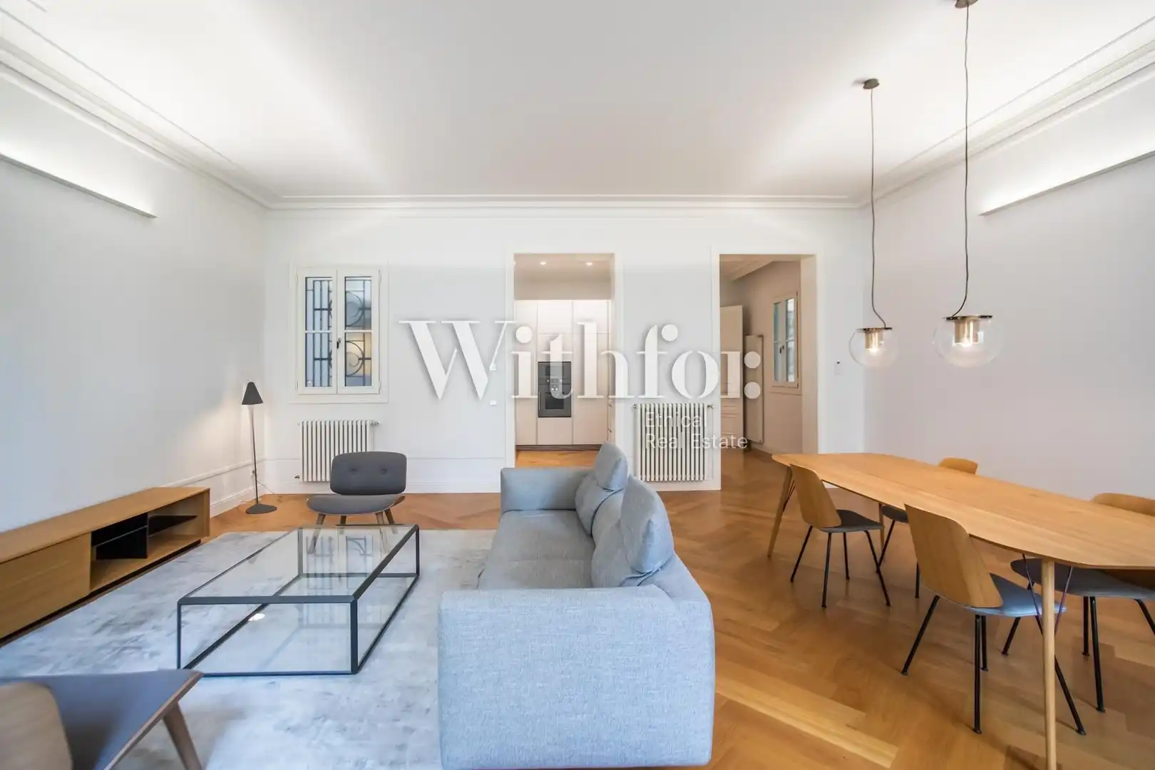 Living room of Flat for rent in Barcelona  with Air Conditioner, Heating and Terrace