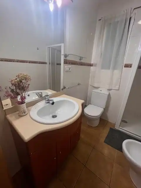 Bathroom of Flat for sale in Lleida  with Heating, Storage room and Furnished