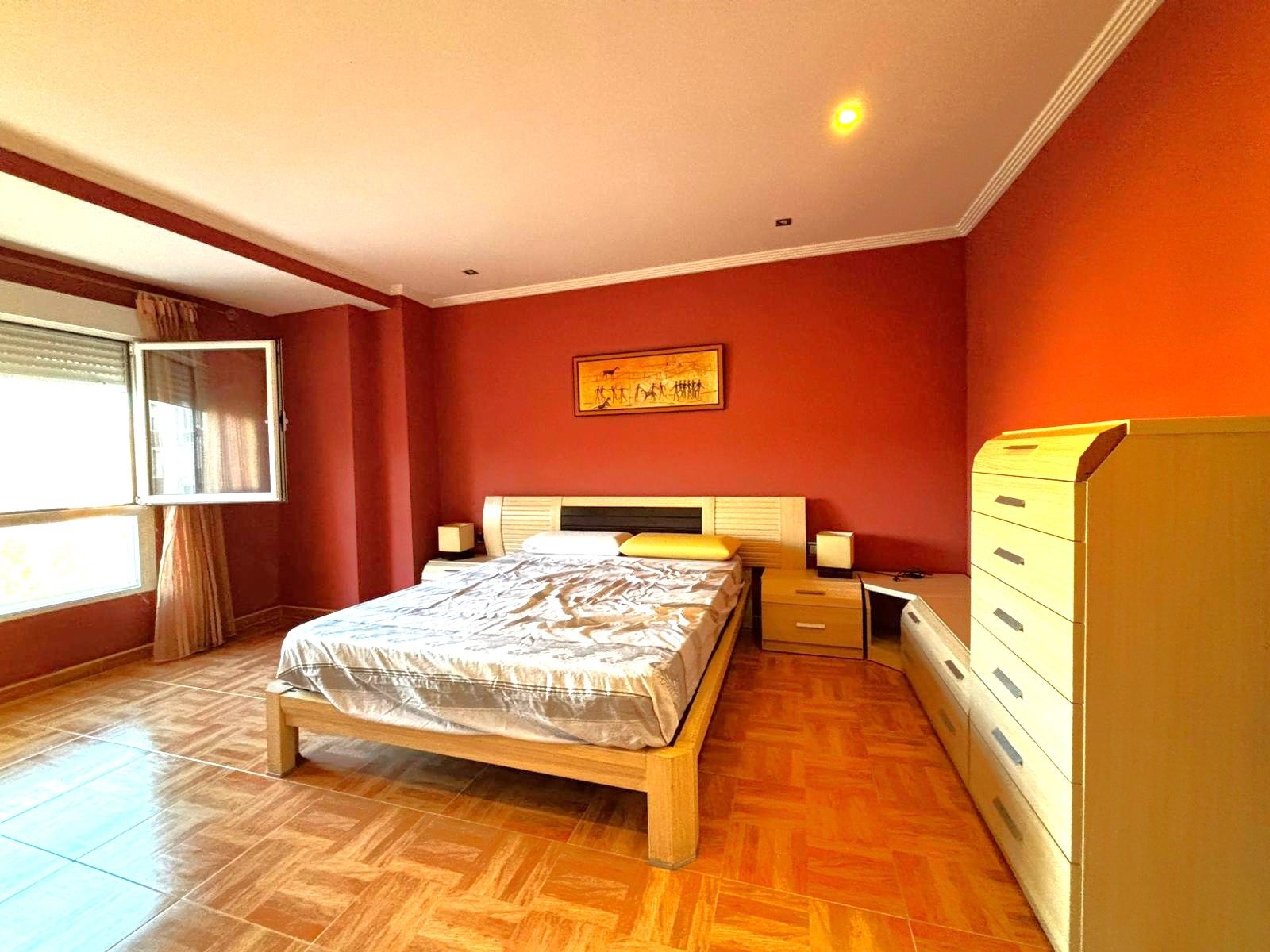 Bedroom of Flat to rent in Alcoy / Alcoi  with Heating and Furnished