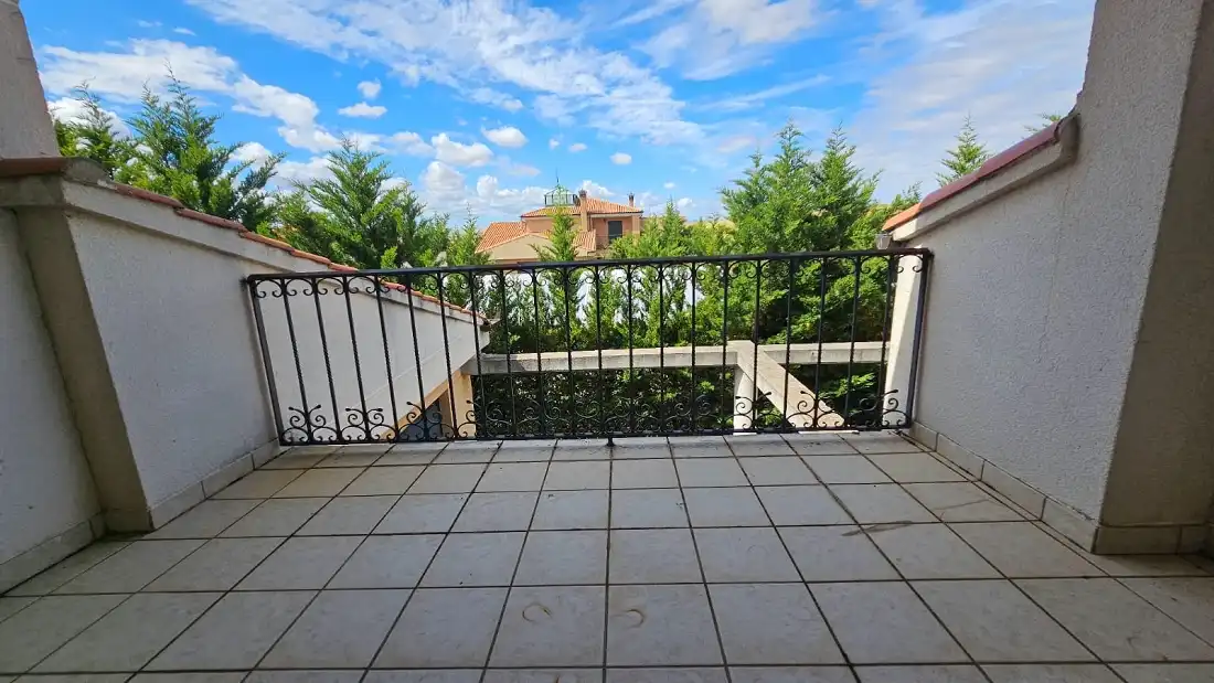 Terrassa de Casa o xalet en venda en Aldeatejada