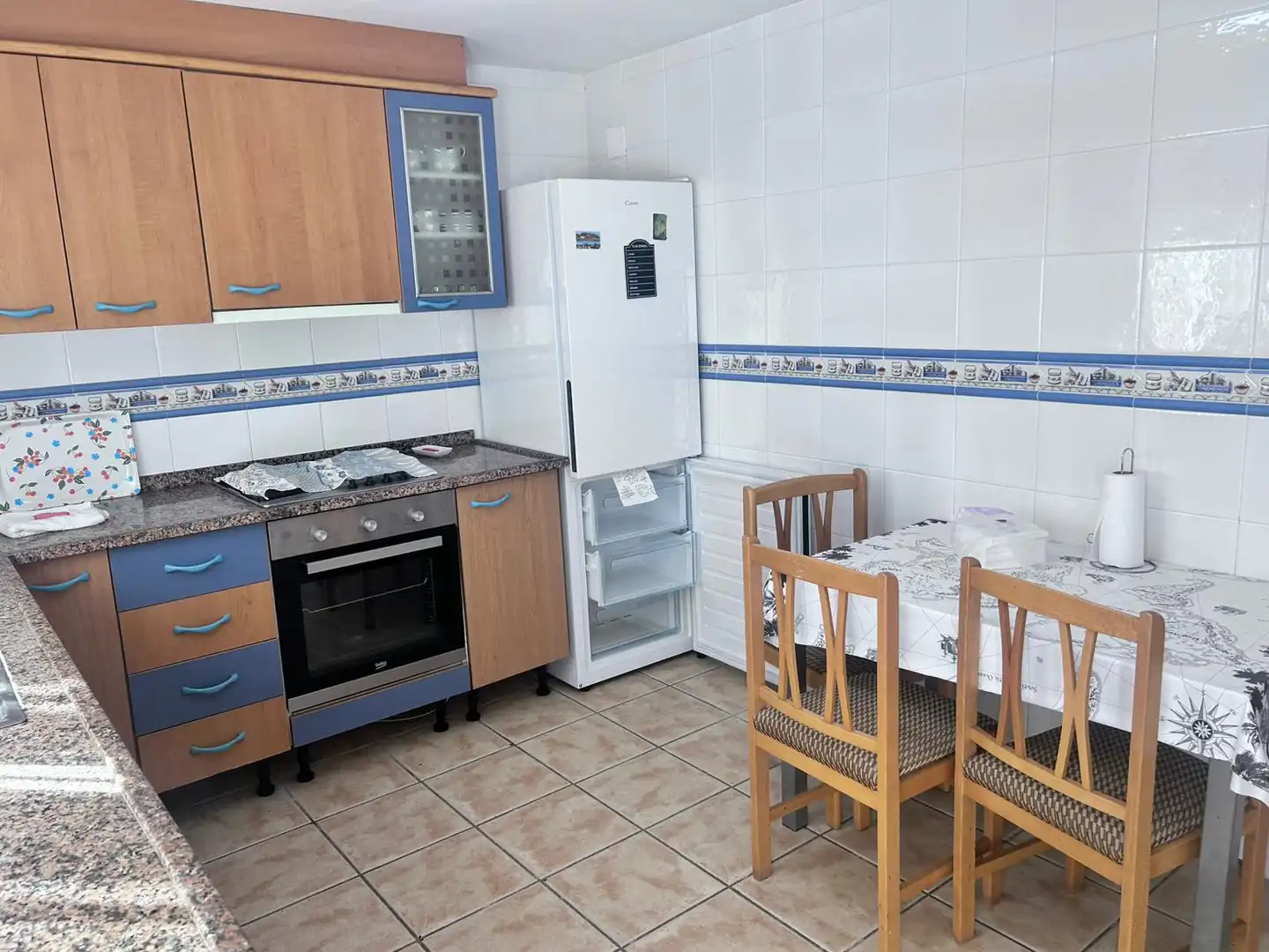Cuina de Casa adosada en venda en Peñíscola / Peníscola amb Aire condicionat, Terrassa i Moblat