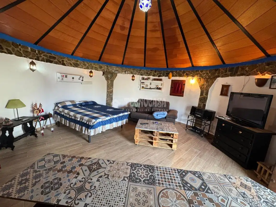 Schlafzimmer von Country house zum Verkauf in Badajoz mit Klimaanlage, Privatgarten und Terrasse